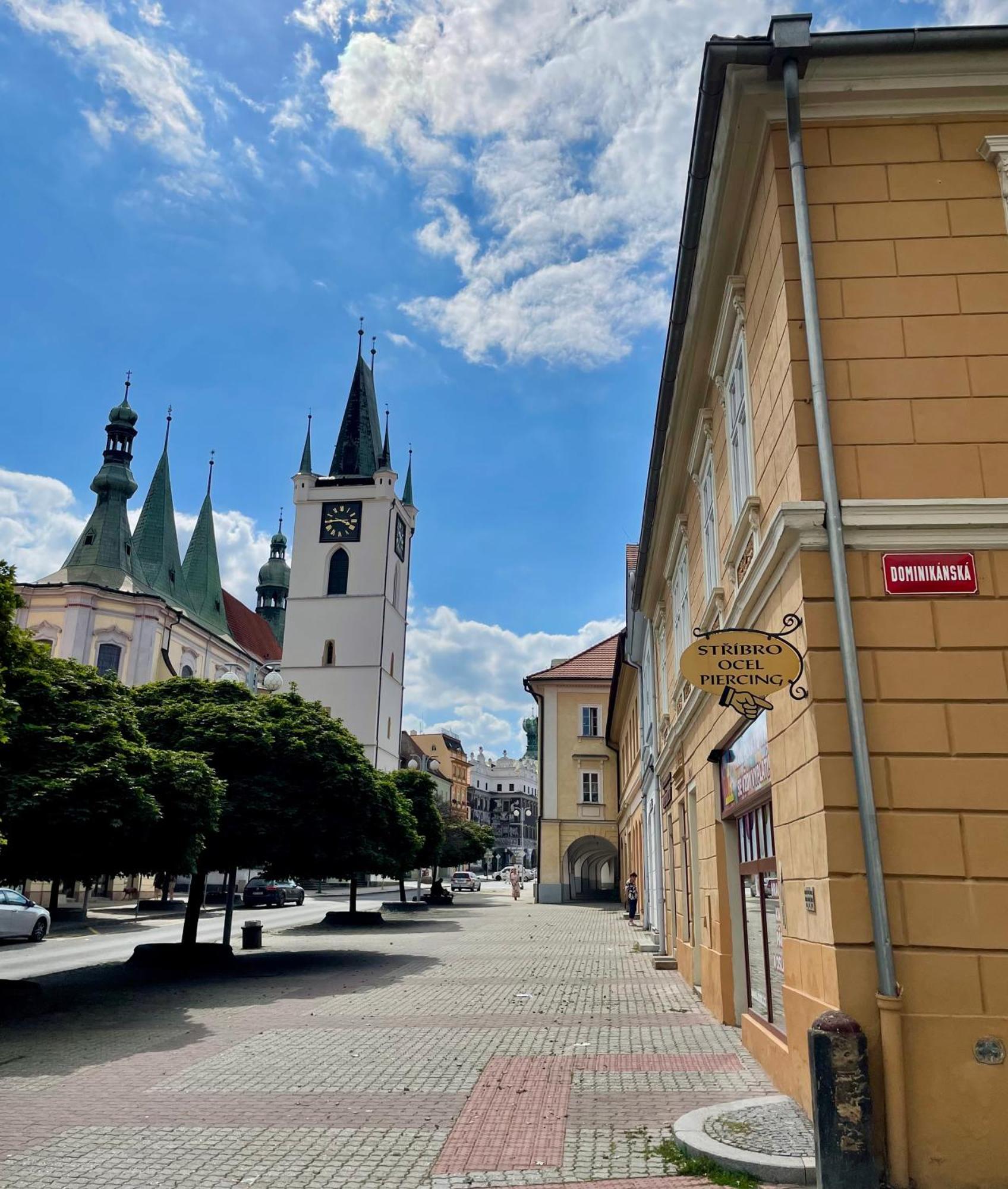 Apartman Dominikanska Litoměřice Dış mekan fotoğraf