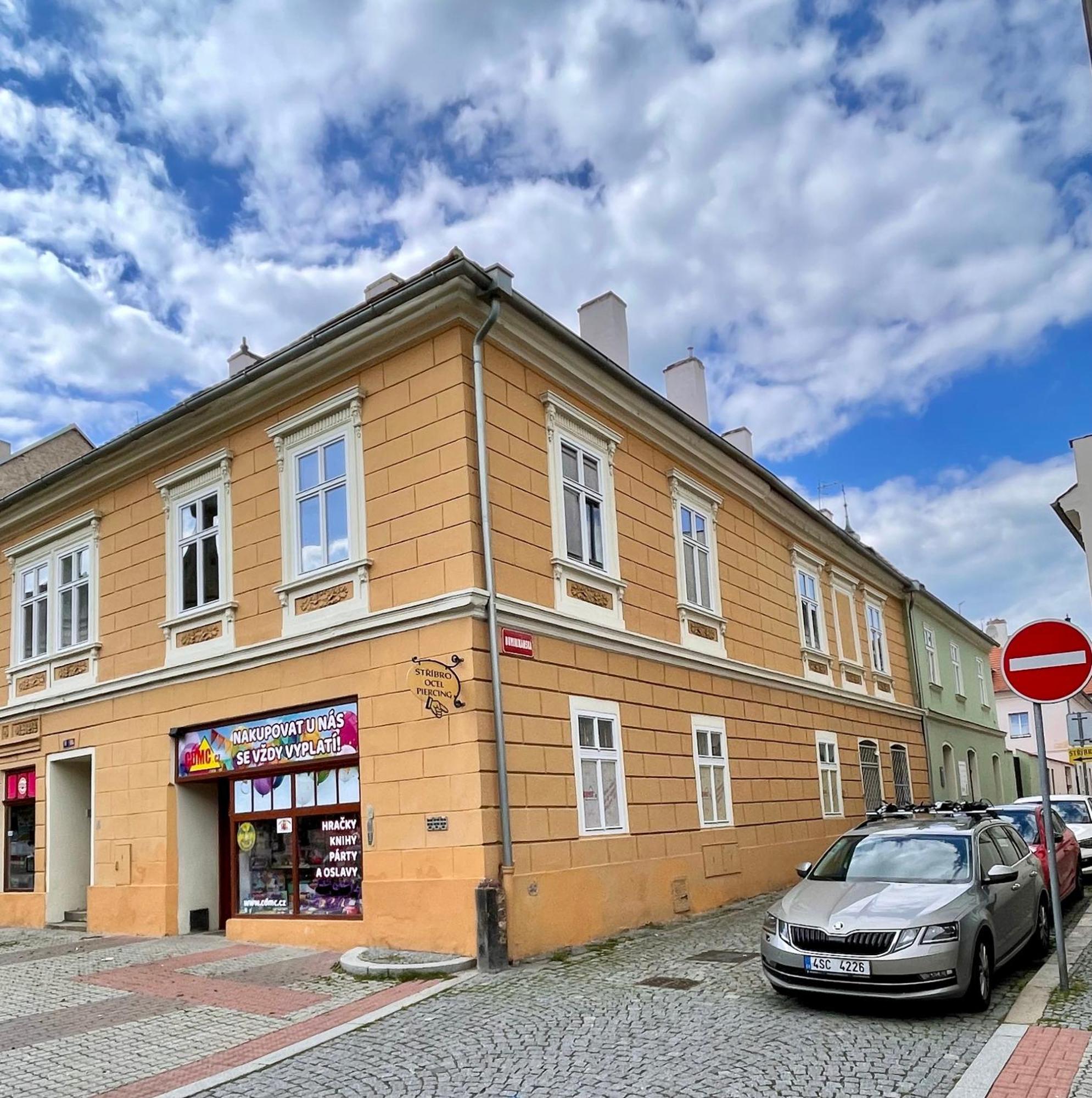 Apartman Dominikanska Litoměřice Dış mekan fotoğraf