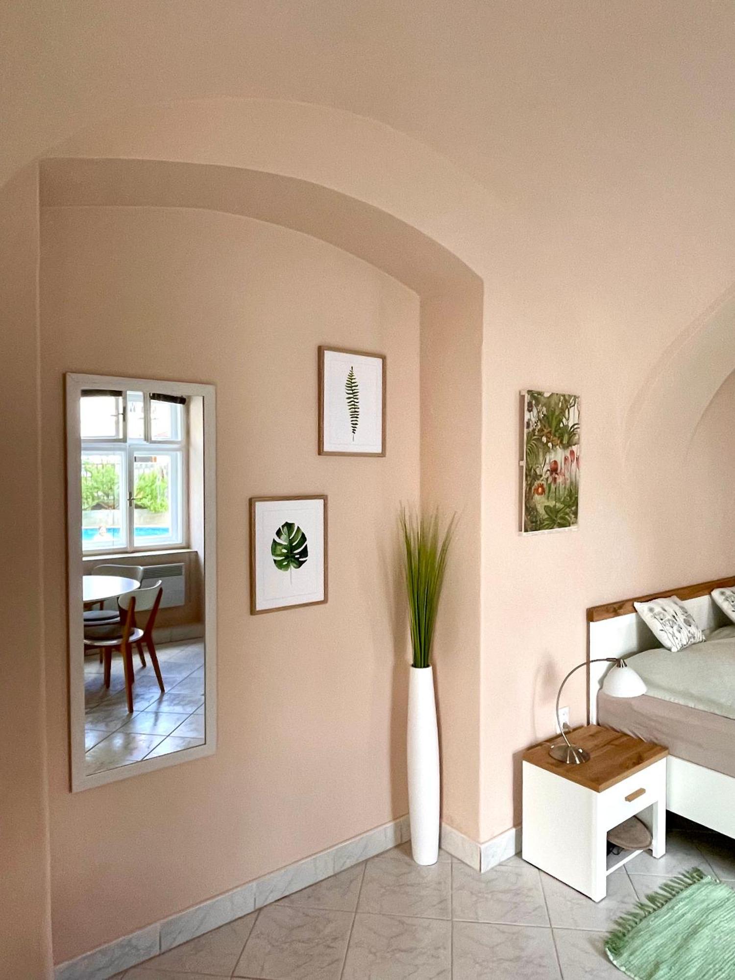Apartman Dominikanska Litoměřice Dış mekan fotoğraf